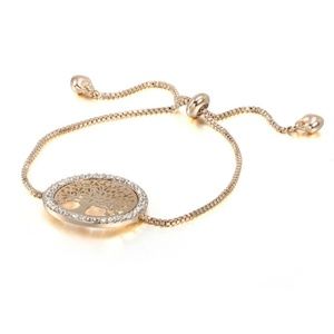 Jewelry - NWT Rose Gold Round Family Tree Of Life Bracelet Jewelry - NWT Rose Gold Round Family Tree Of Life Bracelet